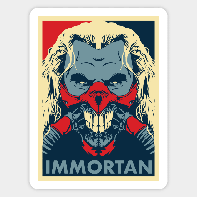 Immortan Joe "Hope" Poster Sticker by Woah_Jonny